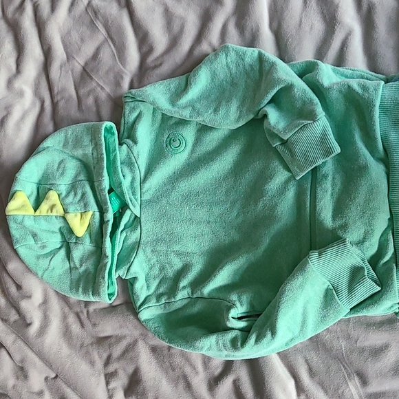 cubcoat Other - Dinosaur Cubcoat!! Size 4, mint green